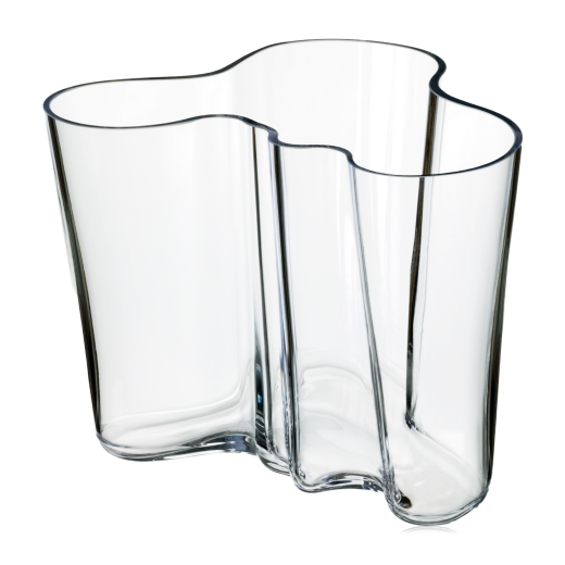 Iittala Aalto Vase 160mm Clear