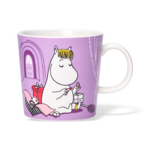 Arabia Moomin Mug Snorkmaiden Lilac