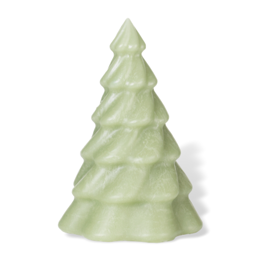 Broste Christmas Tree Candle Dusty Green