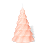Broste Christmas Tree Candle Dusty Peach