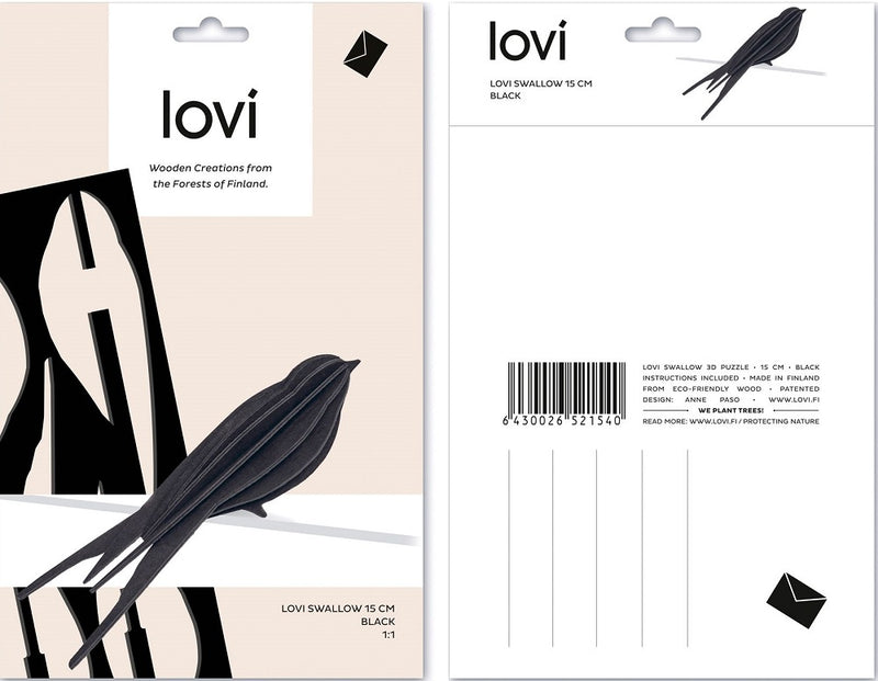 Lovi Swallow 10cm Black