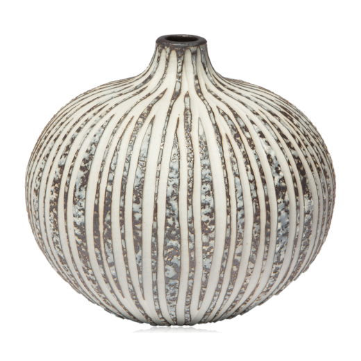 Lindform Bari Vase Stone Stripe Large