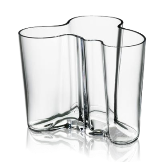 Iittala Aalto Vase 120mm Clear