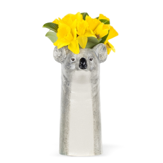 Quail Designs Koala Tall Flower Vase