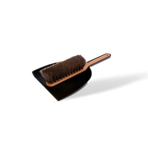 Iris Hantverk Dustpan and Brush Set Black