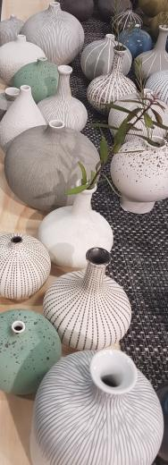 Lindform Bottle Vase Grey Medium