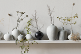 Lindform Bottle Vase Grey Medium