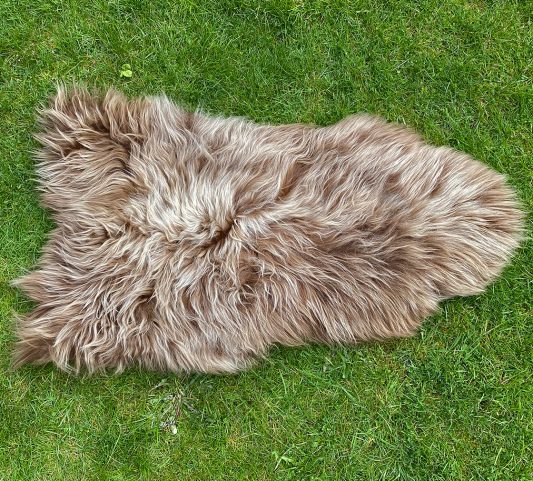 Icelandic Sheepskin Rug Brown