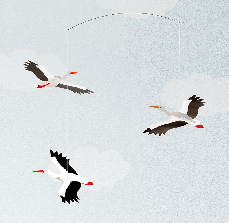 Flensted Mobile Danish Lucky Storks