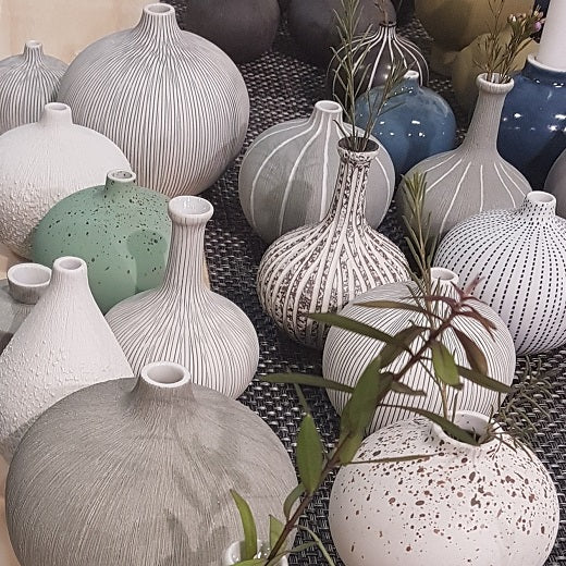 Lindform Bari Vase Medium Grey