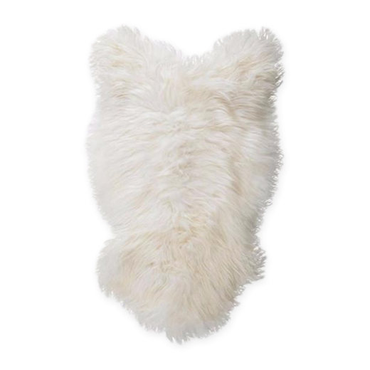 Icelandic Sheepskin Rug White