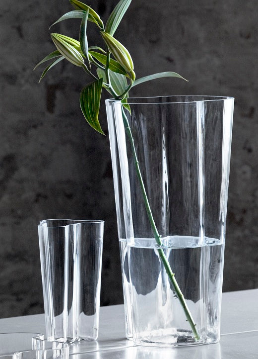 Iittala Aalto Vase 220mm Clear