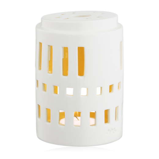 Kähler Urbania Lighthouse Little Tower White Ceramic