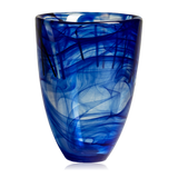 Kosta Boda Contrast Vase Blue