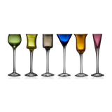 Lyngby Glas Set of 6 Multicoloured Shot Glasses