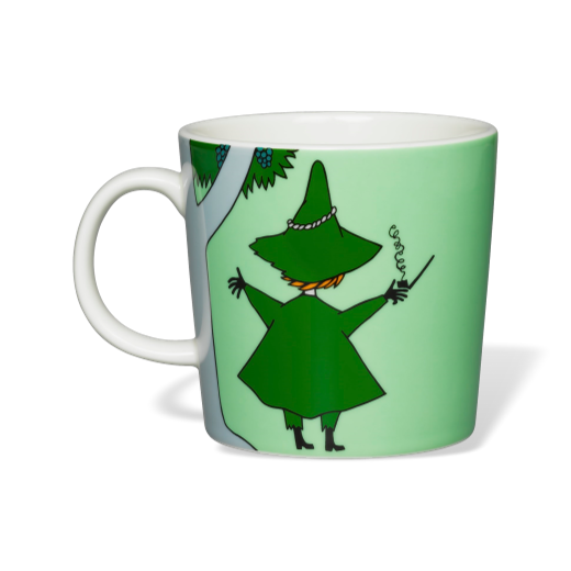 Arabia Moomin Mug Snufkin Green
