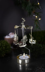 Pluto Rotary Candle Holder Winterland Gold