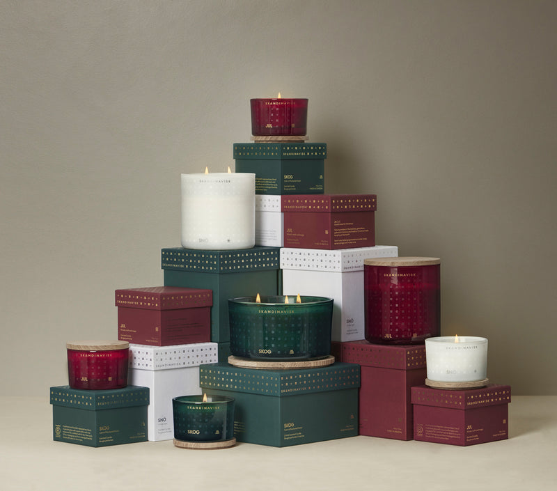 Skandinavisk Seasonal Skog (Forest) 400g Scented 2 Wick Candle