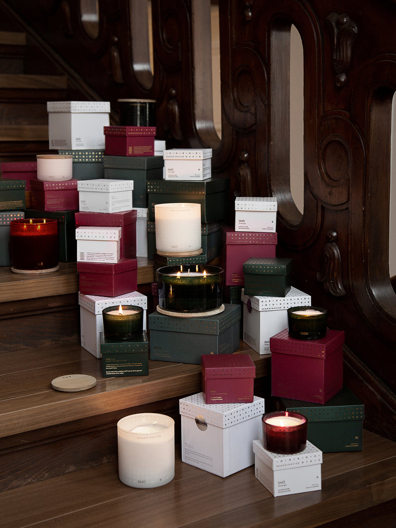Skandinavisk Seasonal Skog (Forest) 400g Scented 2 Wick Candle