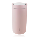 Stelton To Go Click Steel Cup Soft Rose 0.4 Litre