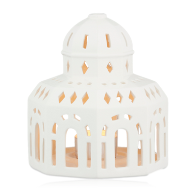 Kähler Urbania Ligthouse Glass Hall White Ceramic – The
