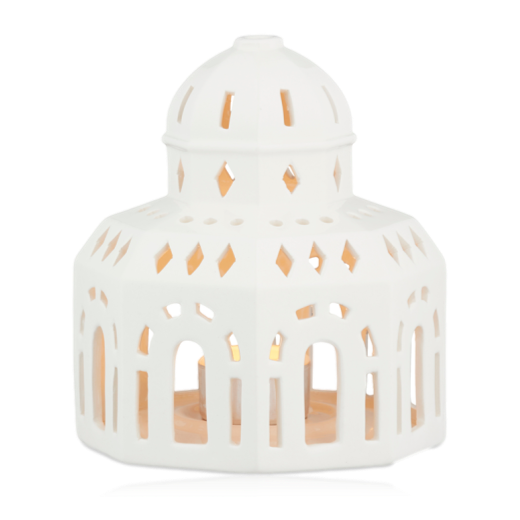 Kähler Urbania Ligthouse Glass Hall White Ceramic