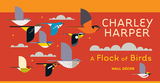 Charley Harper Flock of Birds Wall Stickers