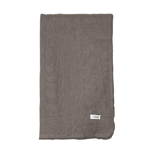 Broste Table Cloth Gracie Eco Friendly Linen Donkey Brown