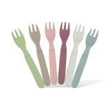 Zuperzozial Biodegradable Forkful of Colour Set of 6 Dawn