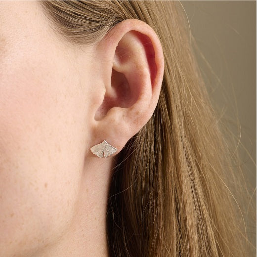 Pernille Corydon Biloba Stud Earrings Gold