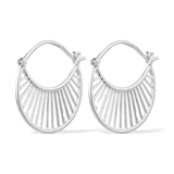 Pernille Corydon Daylight Earrings Medium Silver