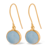Pernille Corydon Aura Blue Earrings Gold