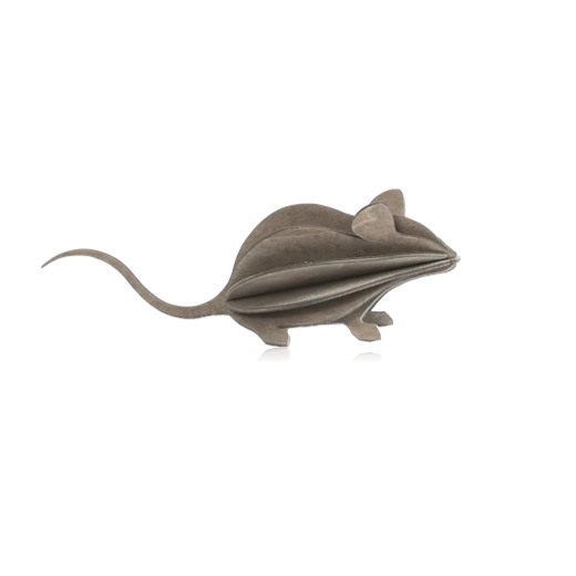 Lovi Mouse 15cm Grey