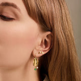 Pernille Corydon Ocean Wave Earrings Gold