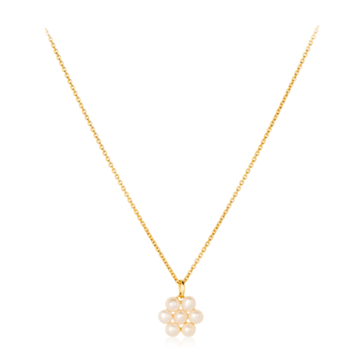 Pernille Corydon Ocean Bloom Necklace Gold