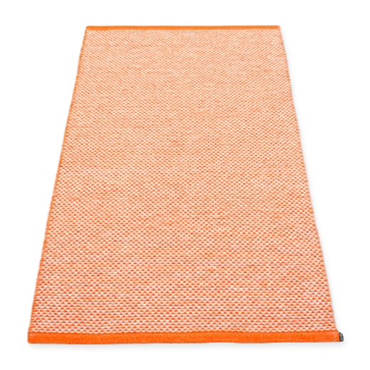 Pappelina Effi Rug Orange: 85 x 160cm