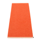 Pappelina Mono Rug Pale Orange & Coral Red 60 x 150