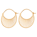 Pernille Corydon Daylight Earrings Medium Gold