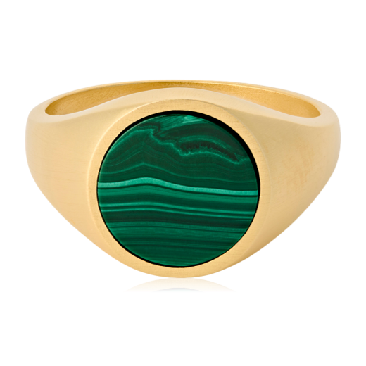 Pernille Corydon Forest Signet Ring Gold