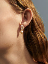 Pernille Corydon Ocean Treasure Drop Earrings Gold